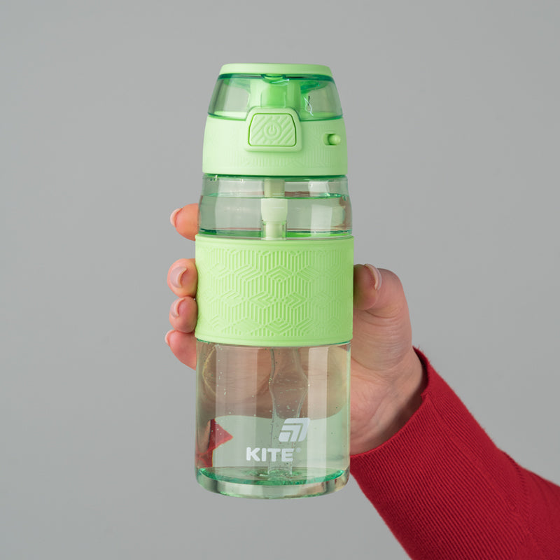 Пляшечка для води Kite K26-1201-3, 600 мл, зелена
