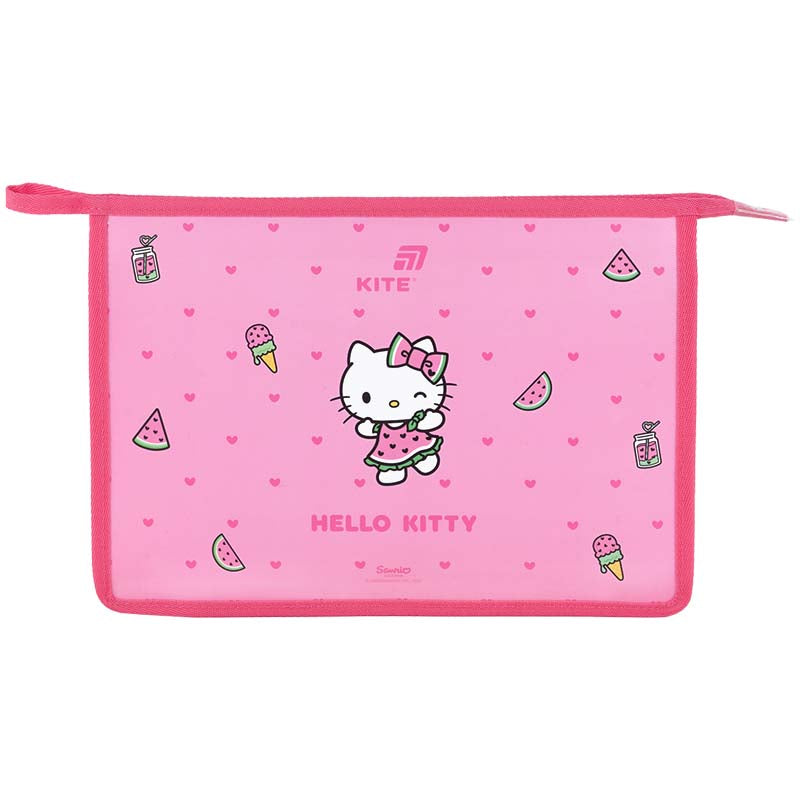 Папка на блискавці Kite Hello Kitty HK26-428, A4+