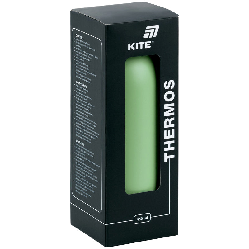 Термос Kite K26-1208-1, 450 мл, зеленый