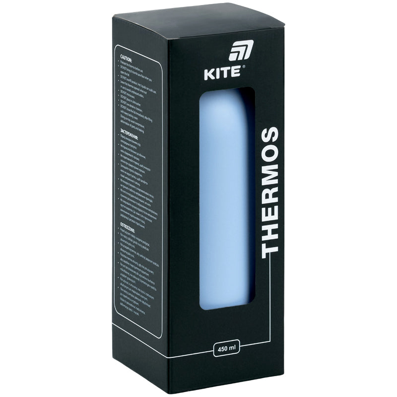 Термос Kite K26-1208-1, 450 мл, синий