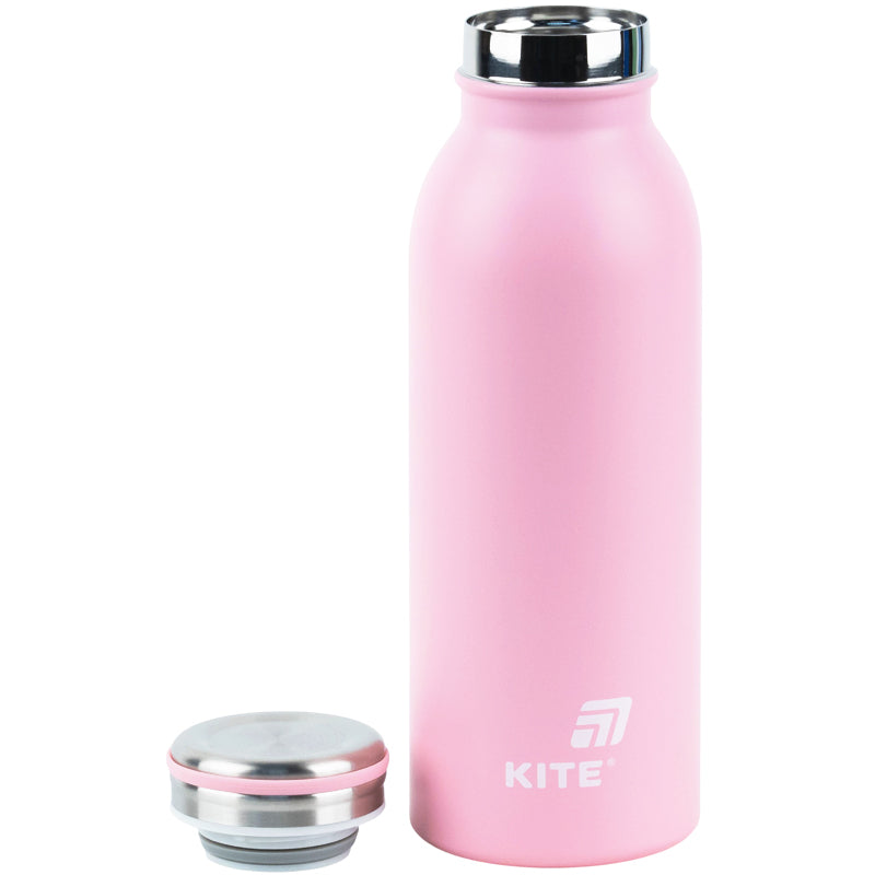 Термос Kite K26-1208-3, 450 мл, рожевий