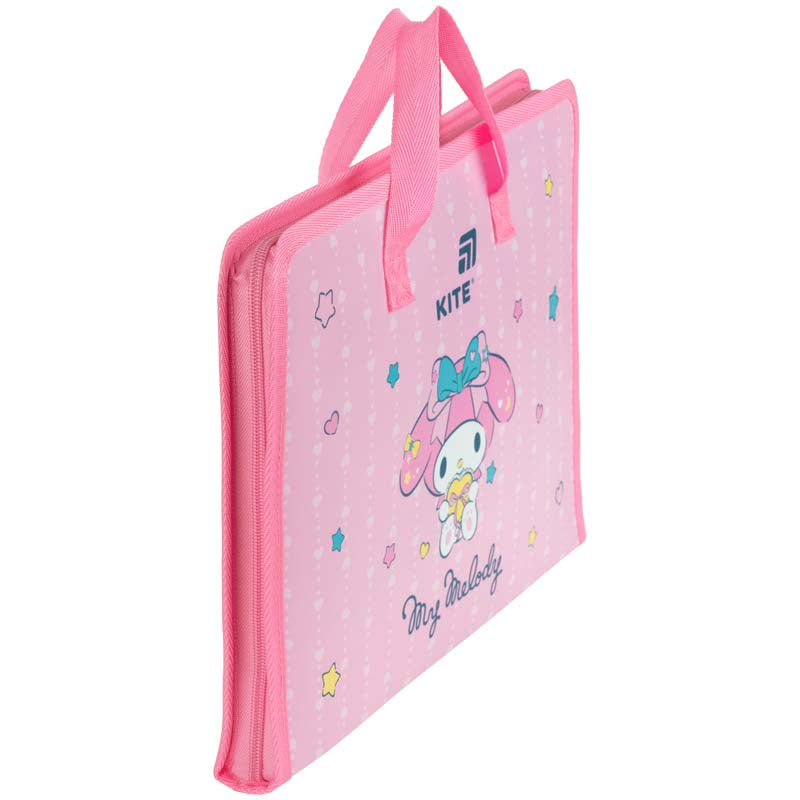 Папка-портфель на блискавці Kite My Melody HK26-202, 1 відділення, A4