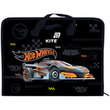 Папка-портфель на блискавці Kite Hot Wheels HW26-202, 1 відділення, A4