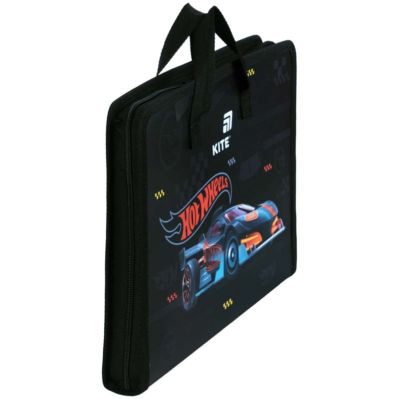 Папка-портфель на молнии Kite Hot Wheels HW26-202, 1 отделение, A4