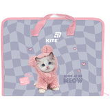 Папка-портфель на блискавці Kite Studio Pets SP26-202, 1 відділення, A4