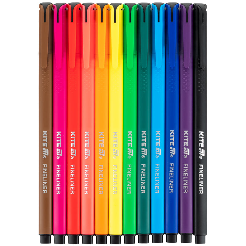 Лінери Kite Creative K-1164, 12 кольорів