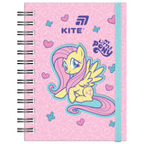 Блокнот на спіралі Kite My Little Pony LP26-229, А6, 80 аркушів, клітинка
