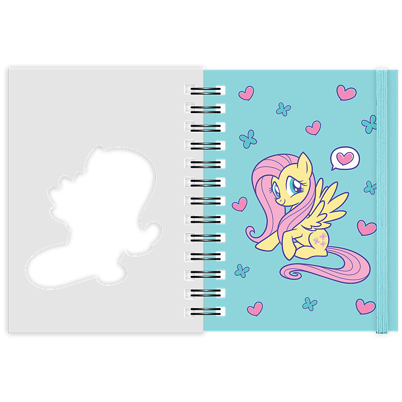 Блокнот на спіралі Kite My Little Pony LP26-229, А6, 80 аркушів, клітинка