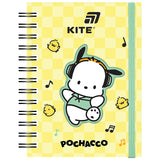 Блокнот на спіралі Kite Pochacco PC26-229, А6, 80 аркушів, клітинка
