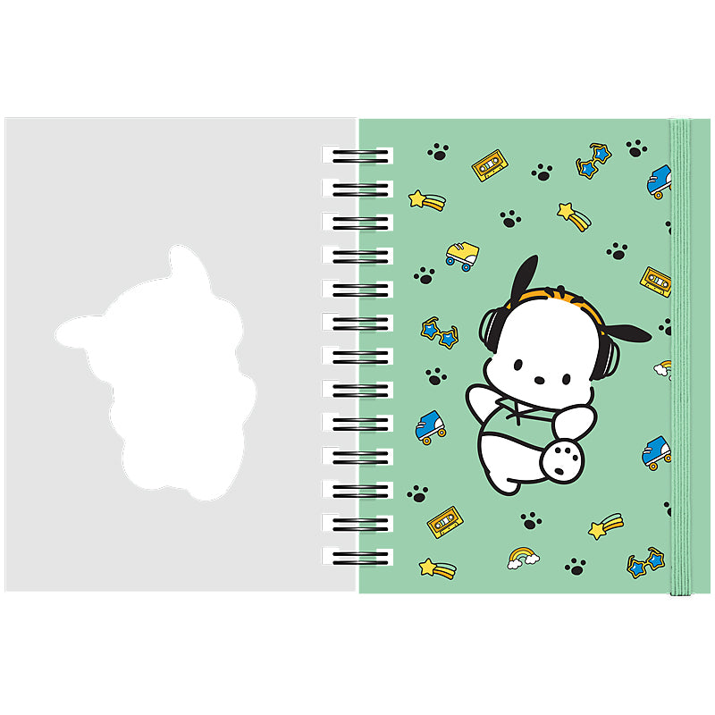 Блокнот на спіралі Kite Pochacco PC26-229, А6, 80 аркушів, клітинка