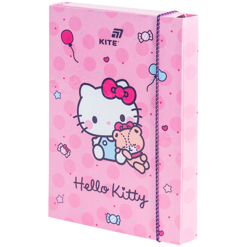 Папка для тетрадей на резинке Kite Hello Kitty HK26-210-1, картон