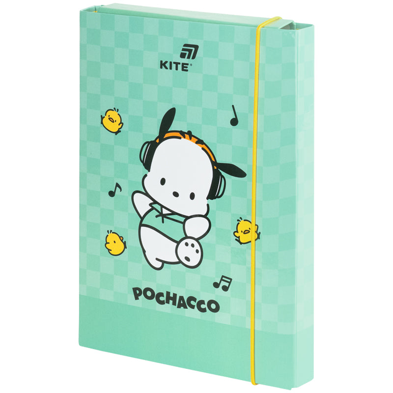 Папка для тетрадей на резинке Kite Pochacco PC26-210, картон
