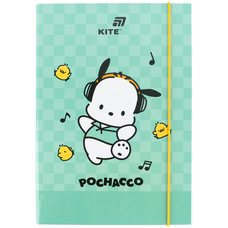 Папка для тетрадей на резинке Kite Pochacco PC26-210, картон