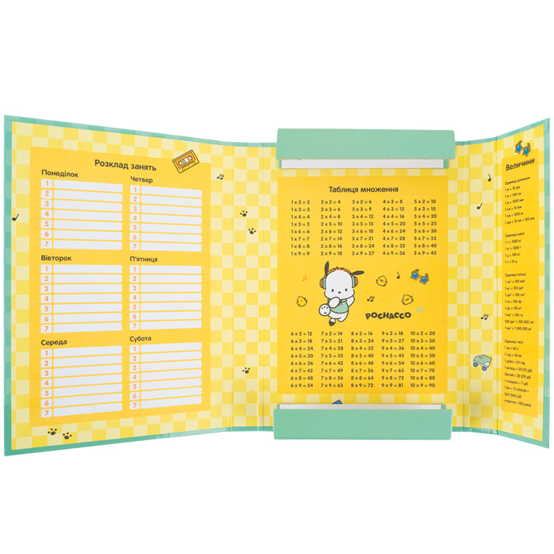 Папка для тетрадей на резинке Kite Pochacco PC26-210, картон