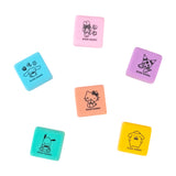 Набір гумок у пластиковому боксі Kite Hello Kitty and Friends HK26-145, асорті, 6 шт.