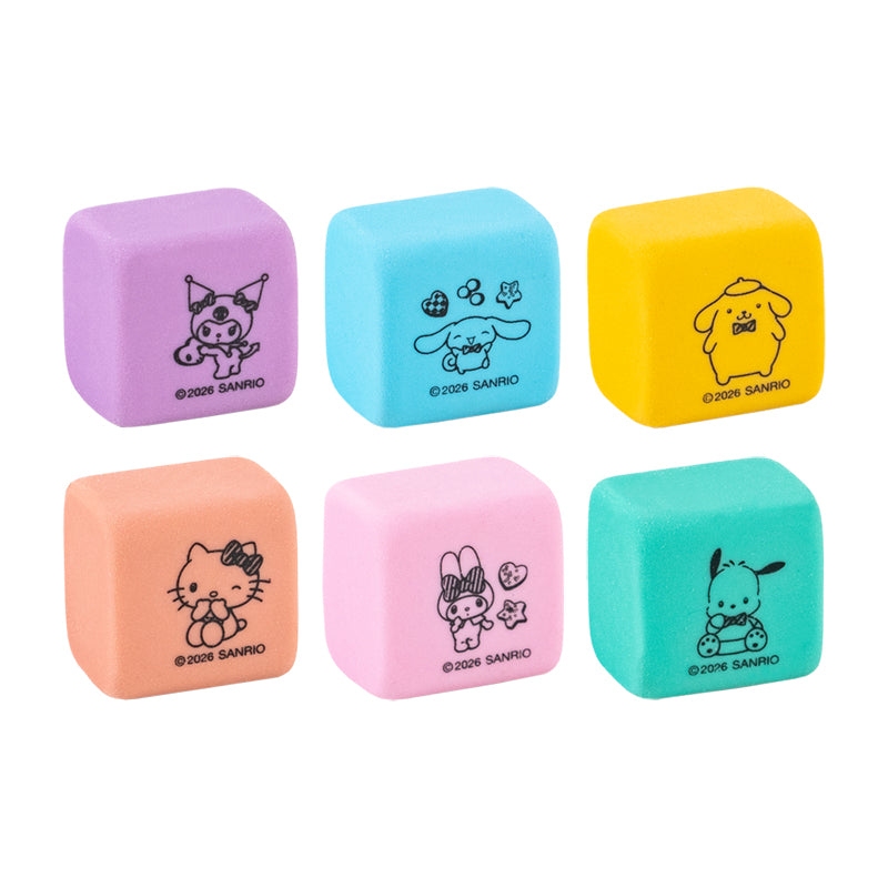 Набор ластиков в пластиковом боксе Kite Hello Kitty and Friends HK26-145, ассорти, 6 шт.