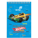 Блокнот на спіралі Kite Hot Wheels HW26-196, А6, 48 аркушів, нелінований