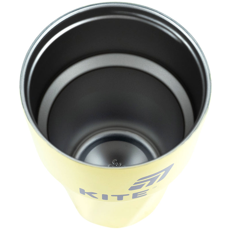Термокружка Kite K26-1220-3, 450 мл, желтая