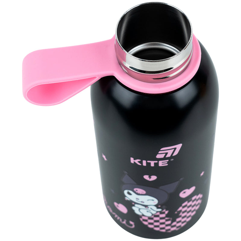 Термос з фігурною кришкою Kite Kuromi HK26-1267-2, 350 мл
