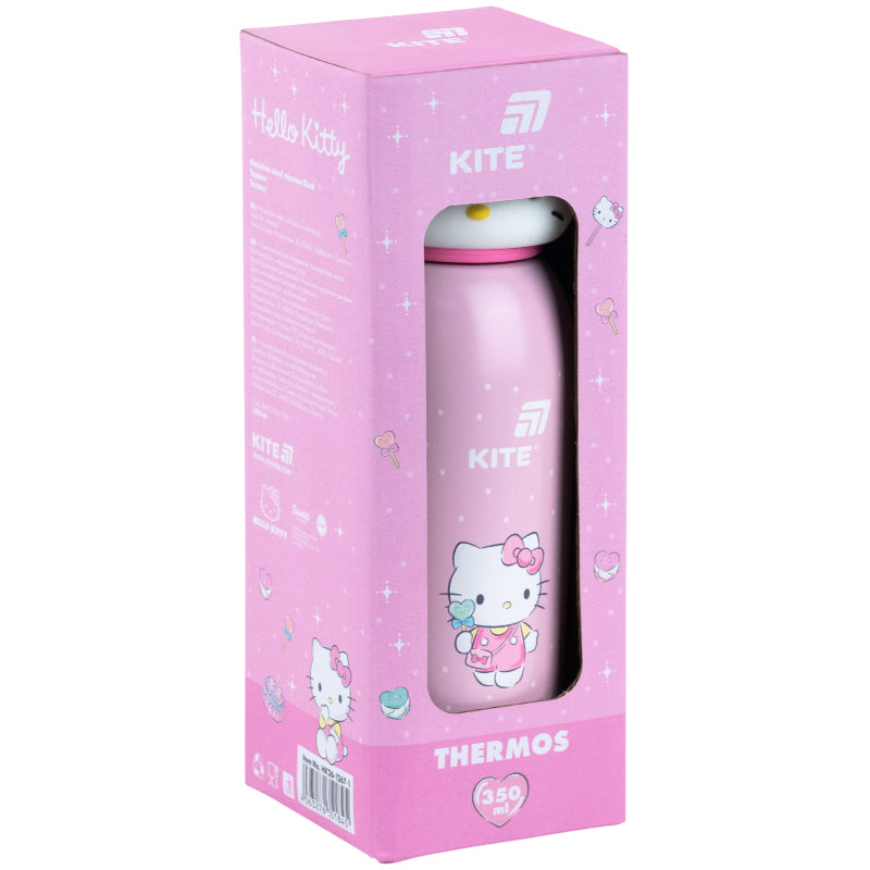 Термос з фігурною кришкою Kite Hello Kitty HK26-1267-1, 350 мл