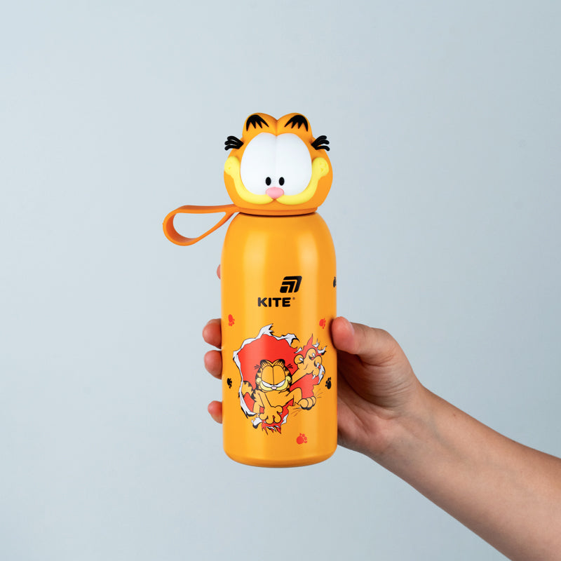 Термос з фігурною кришкою Kite Garfield GF26-1267, 350 мл