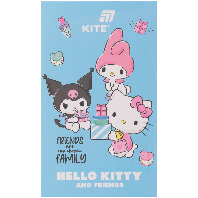 Блокнот-планшет Kite My Melody HK26-195, A6, 50 аркушів, нелінований