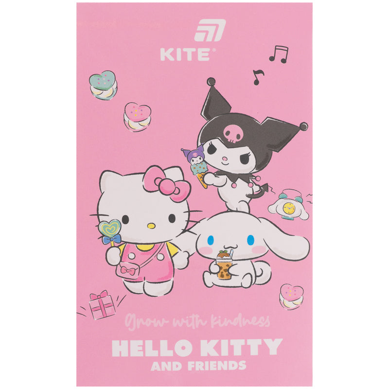 Блокнот-планшет Kite My Melody HK26-195, A6, 50 аркушів, нелінований