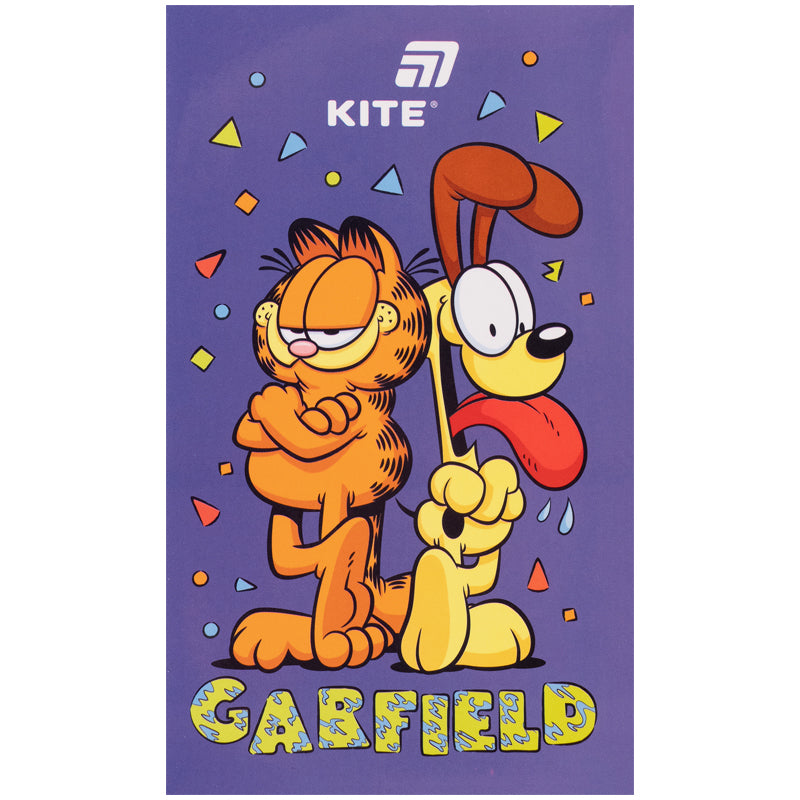 Блокнот-планшет Kite Garfield GF26-195, A6, 50 аркушів, нелінований
