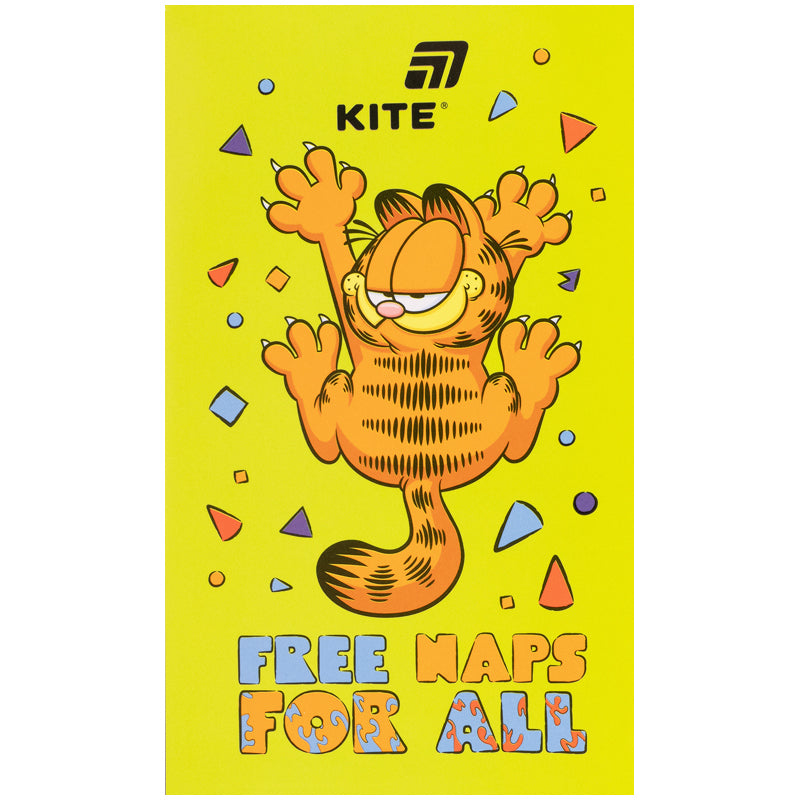 Блокнот-планшет Kite Garfield GF26-195, A6, 50 аркушів, нелінований