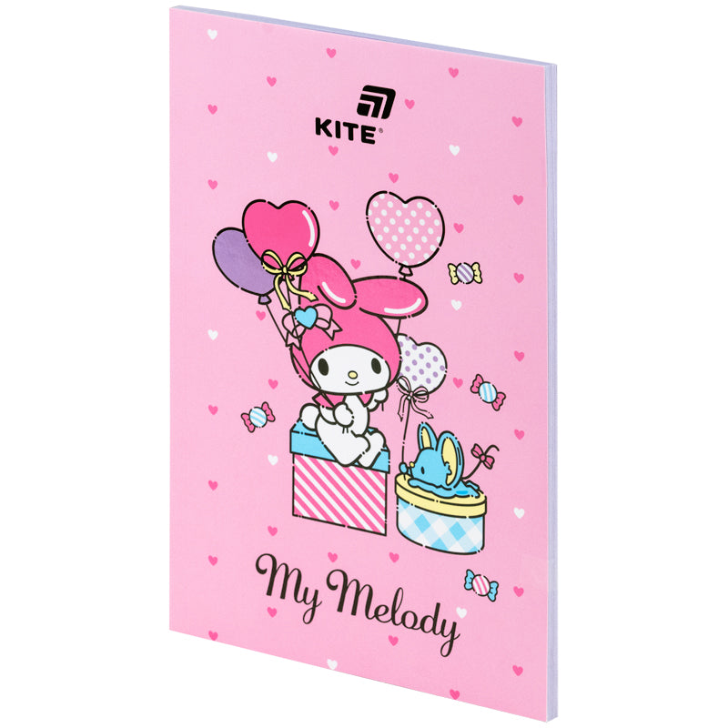 Блокнот Kite My Melody HK26-193, термобиндер, А5, 64 листа, нелинованный