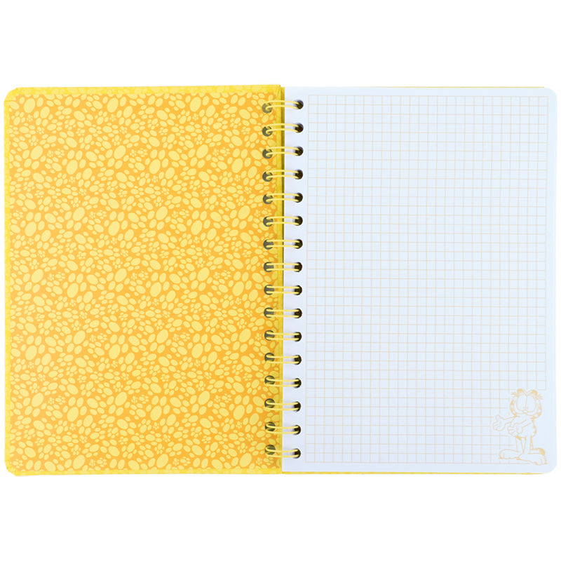 Блокнот на спирали Kite Garfield GF26-190, A5, 80 листов, клетка