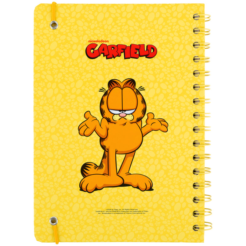 Блокнот на спирали Kite Garfield GF26-190, A5, 80 листов, клетка