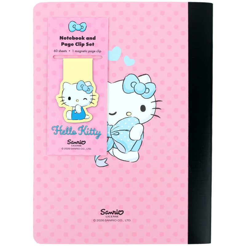 Блокнот с магнитной закладкой Kite Hello Kitty HK26-192-1, А5, 60 листов, клетка