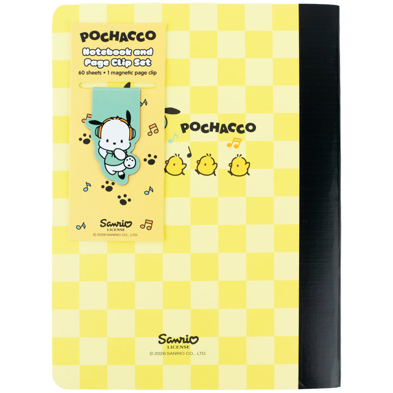 Блокнот с магнитной закладкой Kite Pochacco PC26-192, А5, 60 листов, клетка