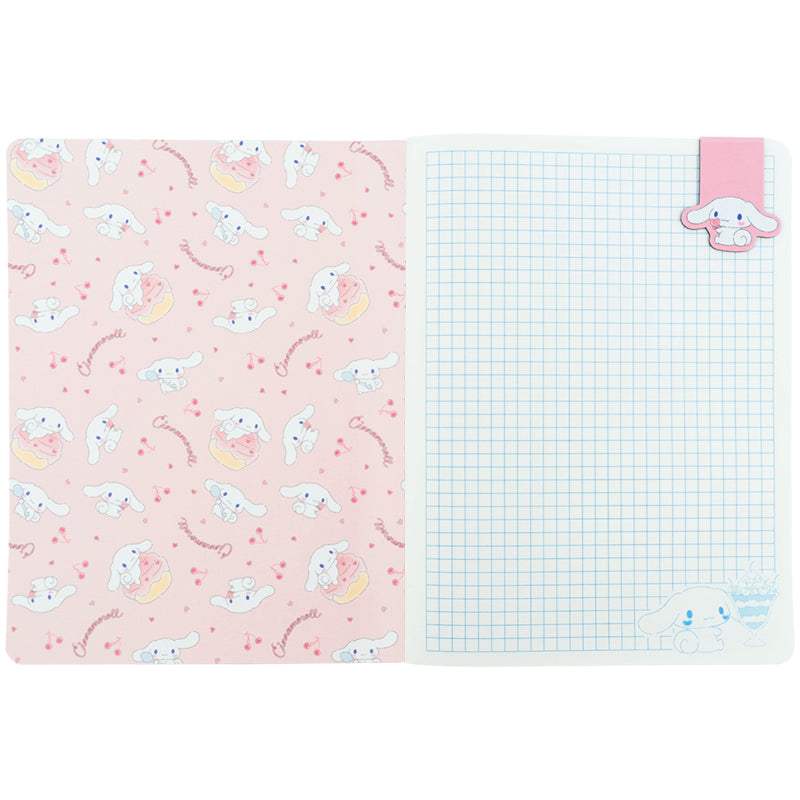 Блокнот с магнитной закладкой Kite Cinnamoroll CR26-192, А5, 60 листов, клетка