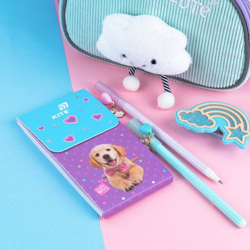 Блокнот на магніті Kite Studio Pets SP26-092, 60 аркушів, клітинка