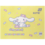 Зошит для нот Kite Cinnamoroll , А5, 20 аркушів