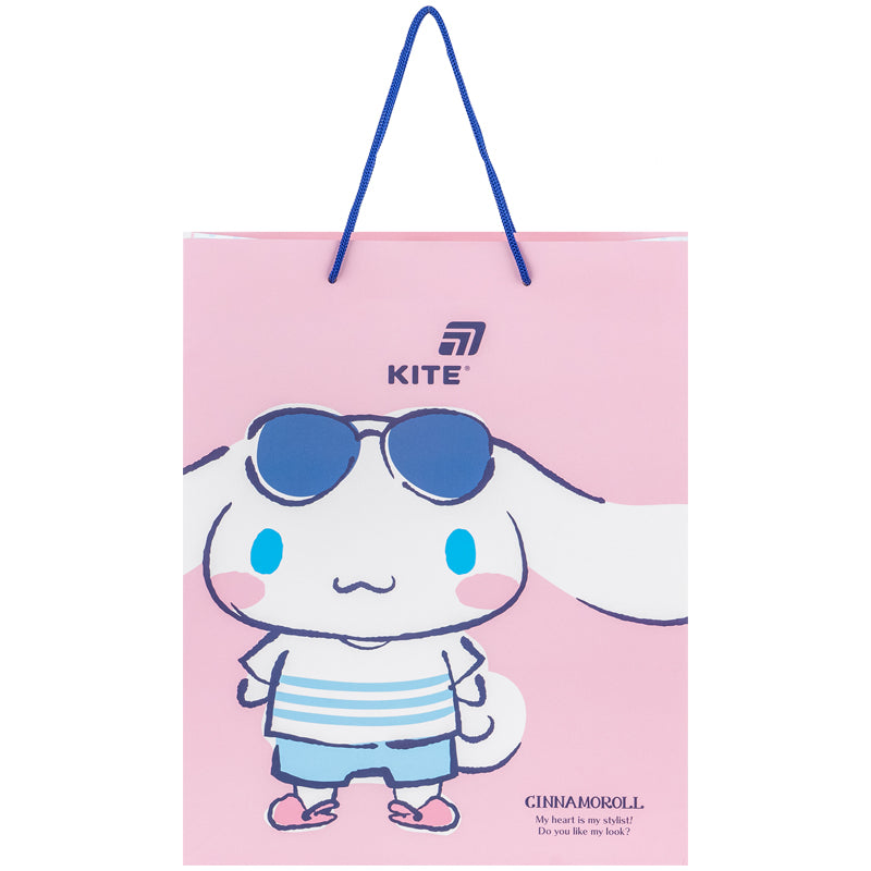 Пакет паперовий подарунковий Kite Cinnamoroll CR26-266, 26х32 см