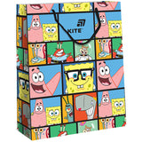Пакет паперовий подарунковий Kite Sponge Bob SB26-266, 26х32 см