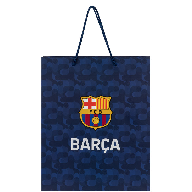 Пакет паперовий подарунковий Kite FC Barcelona BC26-265, 18х24см