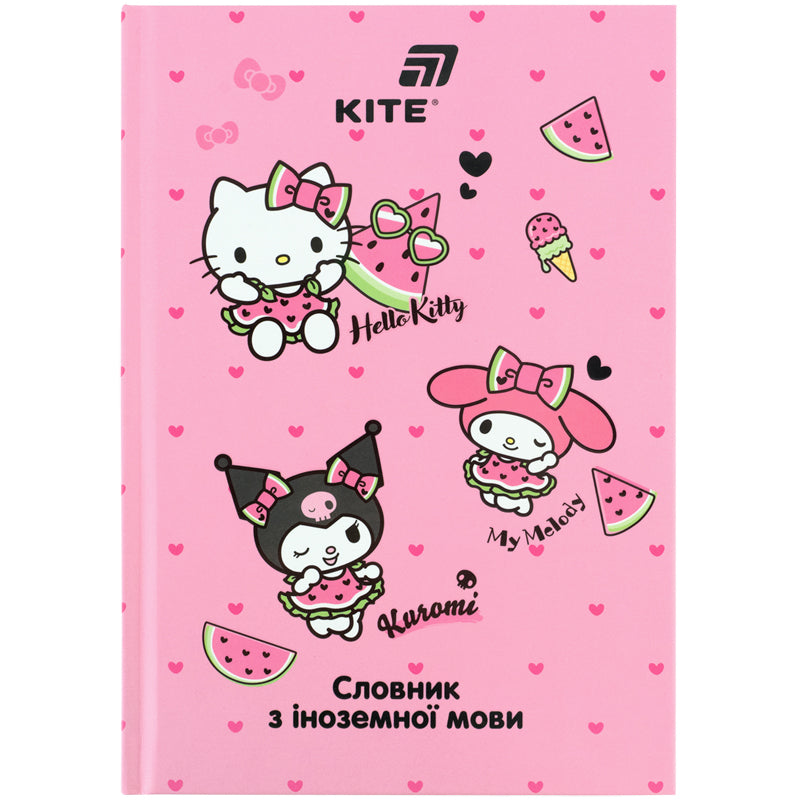 Словник для запису іноземних слів Kite Hello Kitty, 60 аркушів