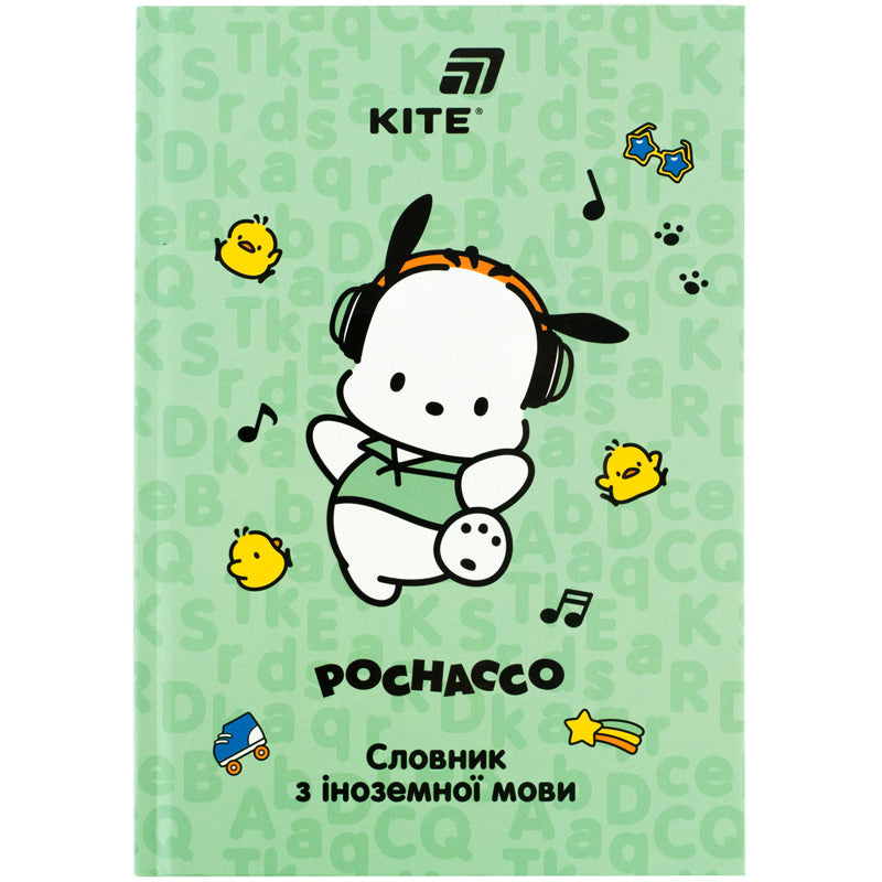 Словник для запису іноземних слів Kite Pochacco, 60 аркушів