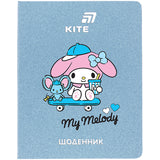 Щоденник шкільний Kite My Melody HK26-264-3, тверда обкладинка, PU