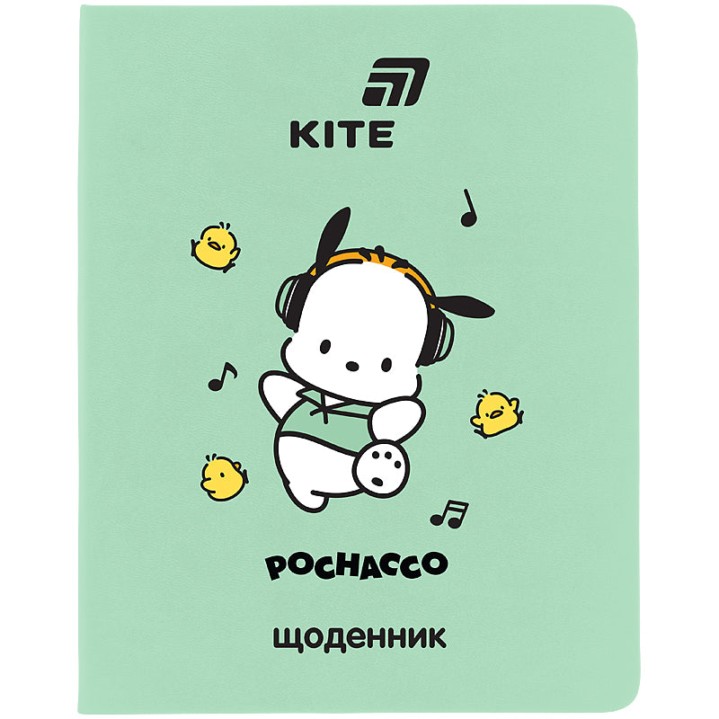 Щоденник шкільний Kite Pochacco PC26-283, м'яка обкладинка, PU