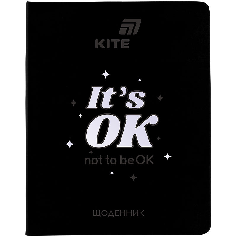 Щоденник шкільний Kite It's OK K26-283-5, м'яка обкладинка, PU