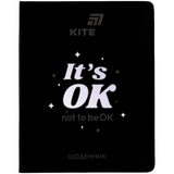 Щоденник шкільний Kite It's OK K26-283-5, м'яка обкладинка, PU