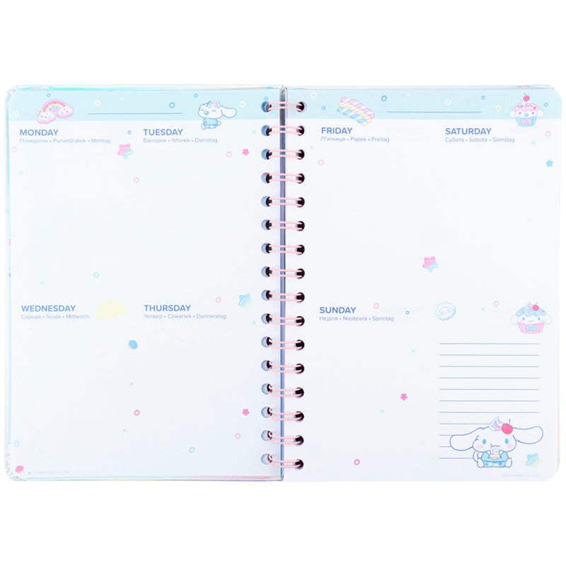 Щоденник на спіралі Kite Cinnamoroll CR26-438, тверда обкладинка