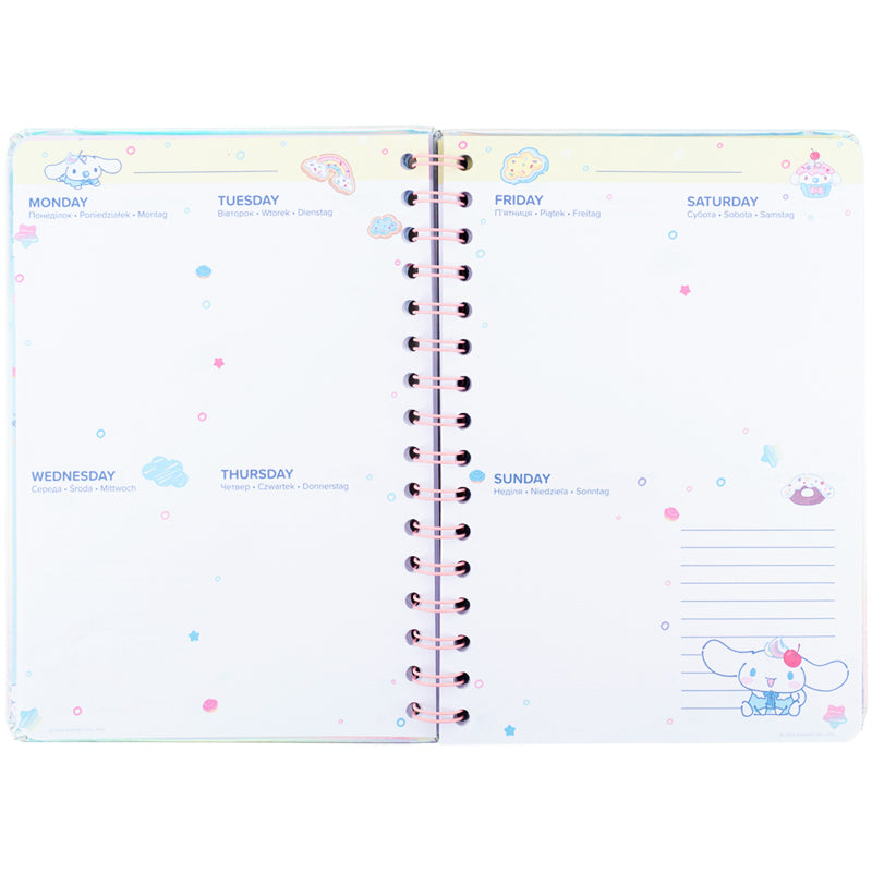 Щоденник на спіралі Kite Cinnamoroll CR26-438, тверда обкладинка