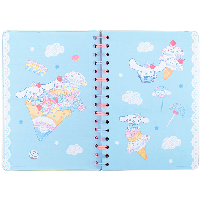Щоденник на спіралі Kite Cinnamoroll CR26-438, тверда обкладинка
