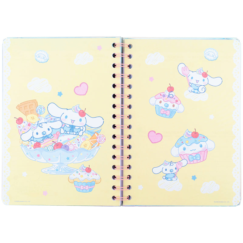 Щоденник на спіралі Kite Cinnamoroll CR26-438, тверда обкладинка